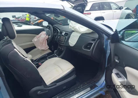 2012 Chrysler 200 Limited из США, поврежденный, VIN 1C3BCBFG8CN159148